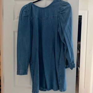 Never worn Free People Jean Dress